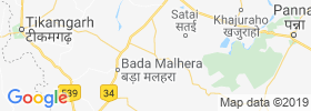 Bijawar map